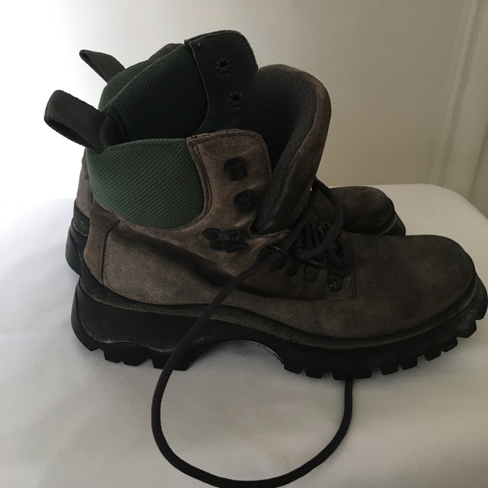 PRADA HIKER HIKING  SHORT BOOTS  SHOES 36